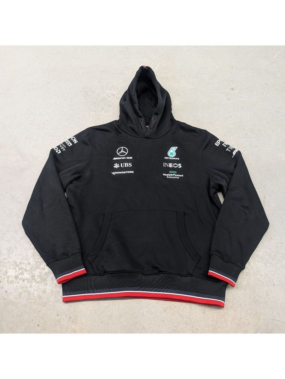 Mercedes Benz AMG Petronas Formula One Black Hoodie